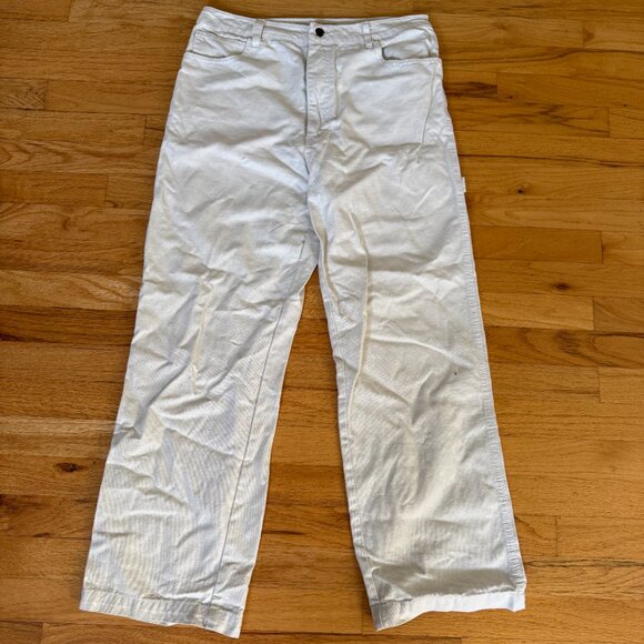 Lykke Wullf Painter Jeans - White - Size 8 - Picture 3 of 9
